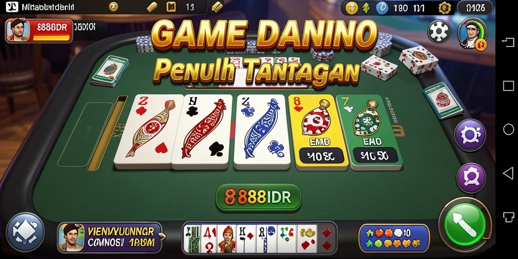 Screenshot menunjukkan gameplay seru dari 888IDR dengan pemain yang aktif.