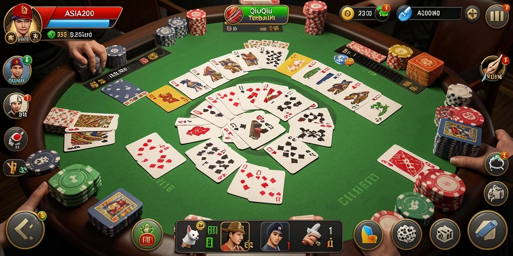 Screenshot gameplay QiuQiu yang menarik dan penuh aksi.