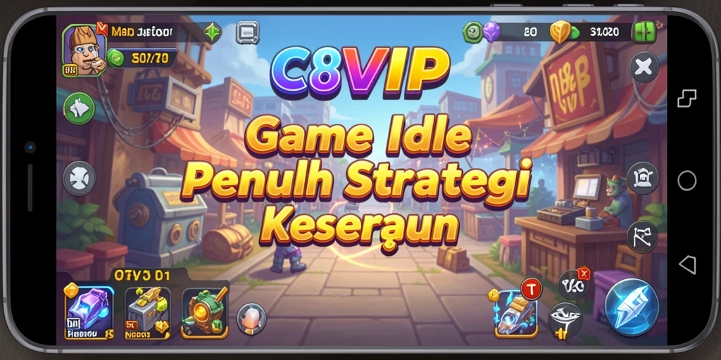 Tampilan gameplay menarik C8VIP dalam mode Idle.