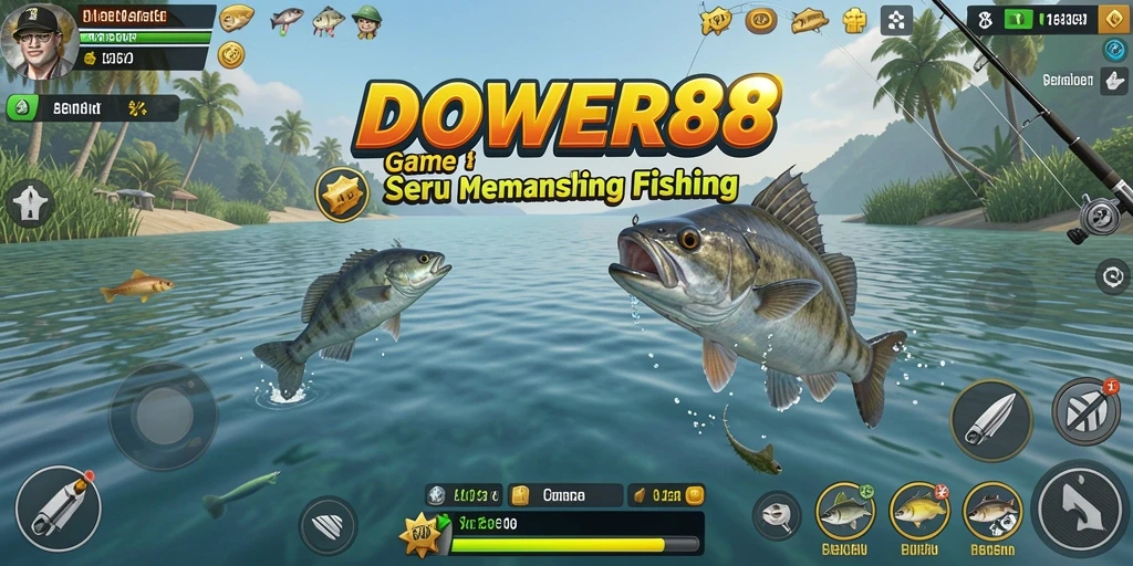 Tangkapan ikan besar dalam DOWER88 yang menantang dan seru.