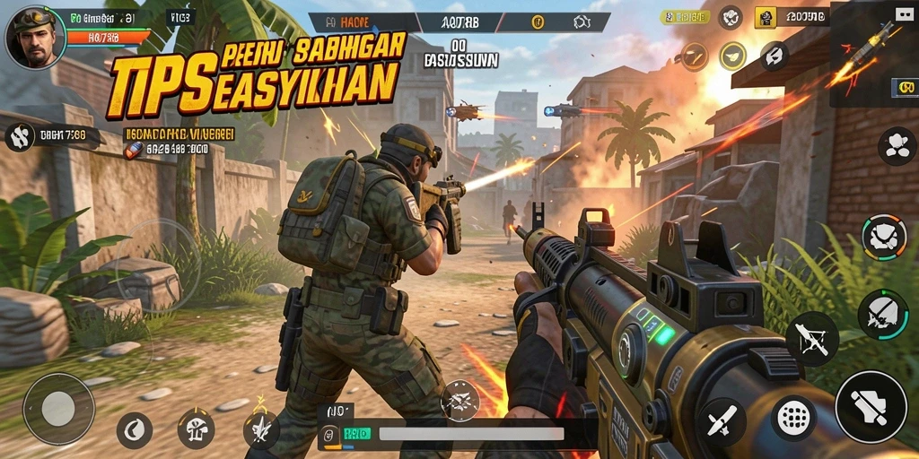 Tangkapan layar dari gameplay TPS yang menegangkan di HAO788.