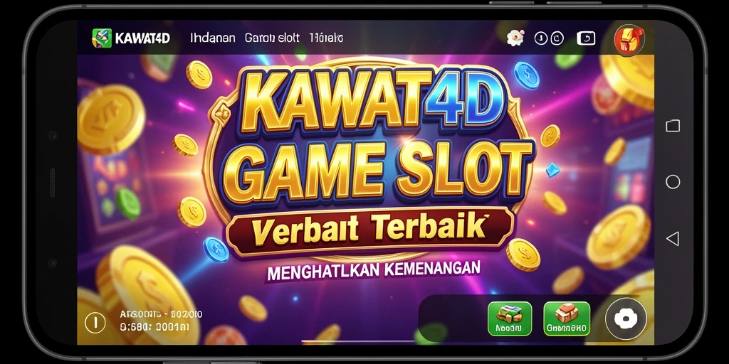 Tampilan menarik dari gameplay slot KAWAT4D dengan fitur bonus.