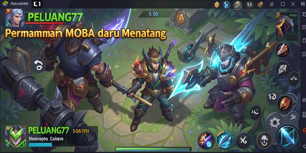 Tangkapan layar gameplay PELUANG77 yang mendebarkan.